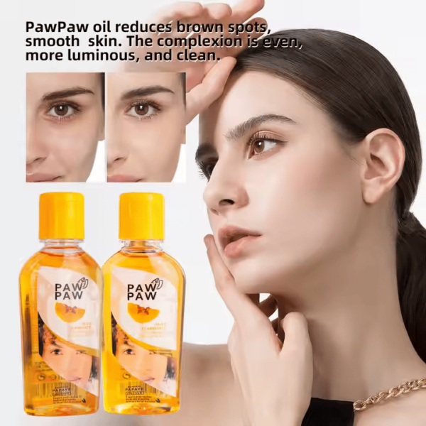 Wholesale Papaya Skin Brightening Whitening Oil – Moisturizing Pawpaw Body Lotion for Women - Image 3