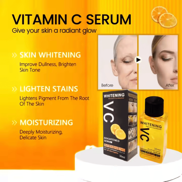 New Fast Whitening Serum – Hydrating & Anti-Aging Face and Body Glowing Serum - Image 2