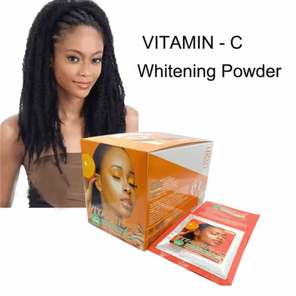 100% Pure Vitamin C Whitening Powder – Ascorbic Acid Skin Brightening Anti-Aging Cosmetic Raw Material - Image 2