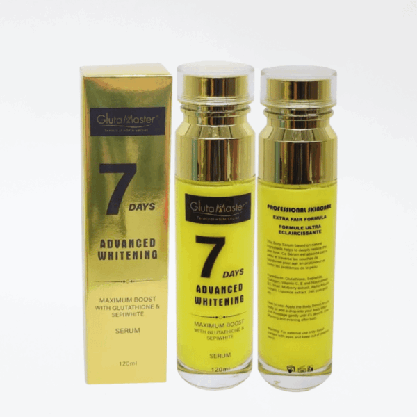 Gluta Master 7-Day Advanced Whitening Serum with GlutathioSepi White – Face & Body Bleaching Serum for Radiant Skin - Image 3