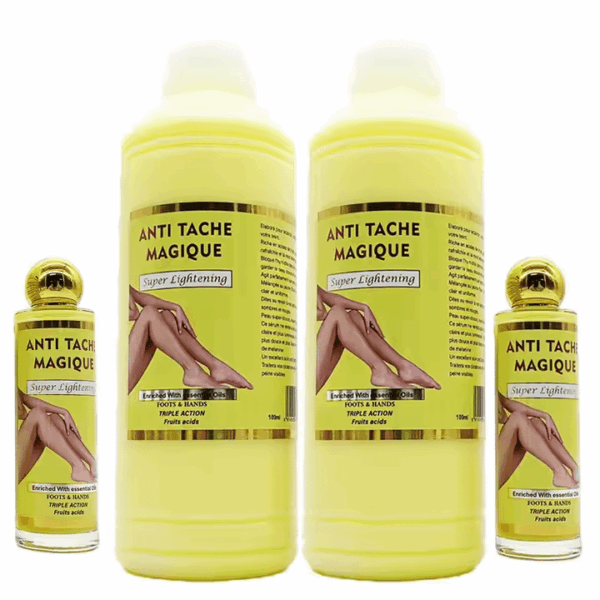 Gluta Master Anti Tache Super Lightening Magique Serum – 1000ml | Triple Action Fruits Acids | Face & Body | OEM Private Label - Image 2