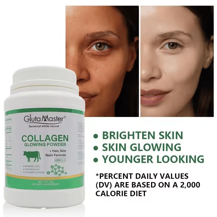 Collagen Glutathione Vitamin C Whey Protein Powder – Muscle Gain, Beauty & Nutrition Supplement | OEM Private Label - Image 2