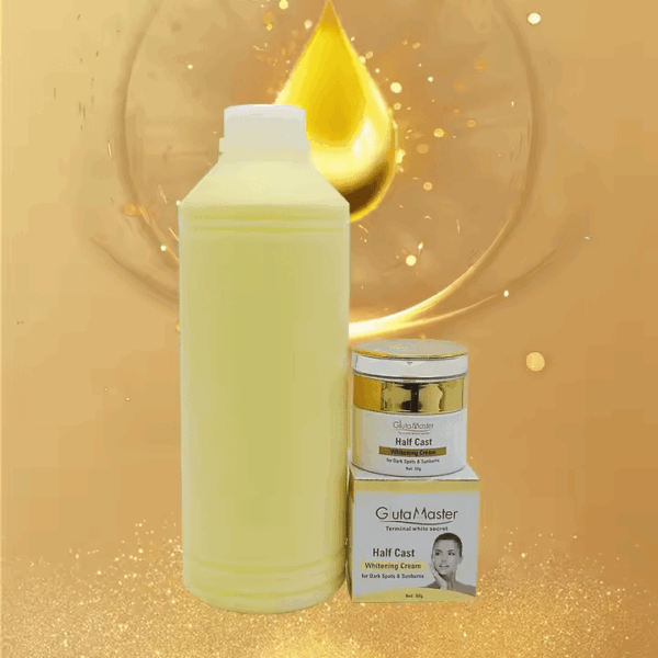 Gluta Master Terminal White Secret Removes Dark Spots Reducing Wrinkles Anti-aging Natural Vitamin C Half Cast Face Cream 1000ml - Image 2