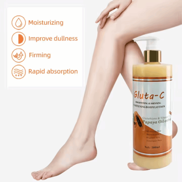 Private Label Whitening Lotion Cream Skin Care Product Wholesale Natural Daily Moisturizing Organic Papaya Body Lotion - Image 4