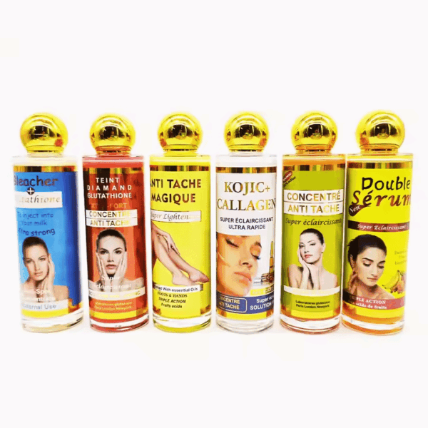 The Best Concentre Anti- Tache Natural Shincare Product With Fruit Acid Face Serum 100ml for Black Skin - Image 2