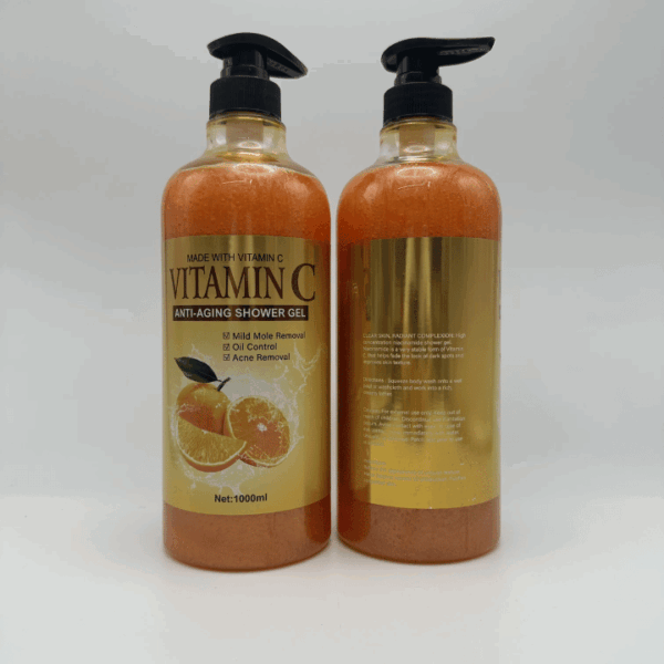 Best Whitening Native Body Wash Shampoo Shiny Shower Gel Liquid Soap AHA Vitamin c Arbutin Goat Milk for Men and Women's Bath