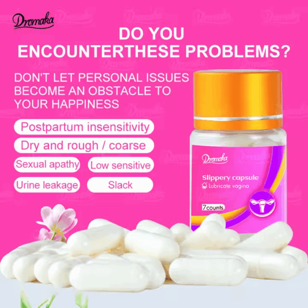 Make It Juicy Capsule Women Vaginal Dripping Pills Vaginal Wetness Capsule Yoni Pops Suppositories With Private Label - Image 3
