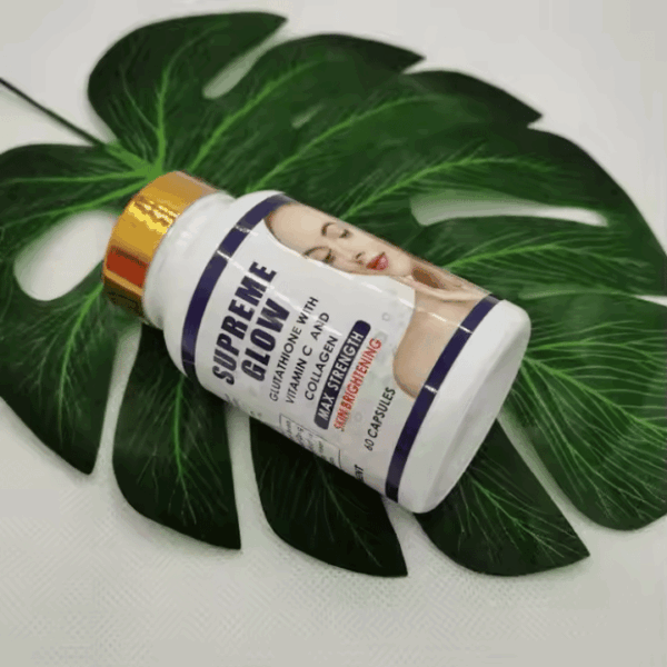 Private Label Available Collagen Gluta Plus Vitamin C L-Glutathione Skin Whitening Pills Capsule - Image 4