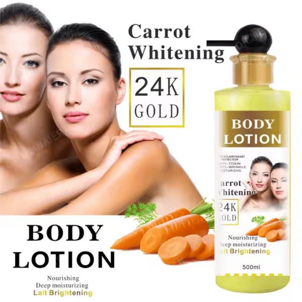 Best Whitening Body Lotion Skin Care Arbutin Kojic Gluta Turmeric Hydrating Body Milk AHA Carrot Anti Aging Lightening Cream