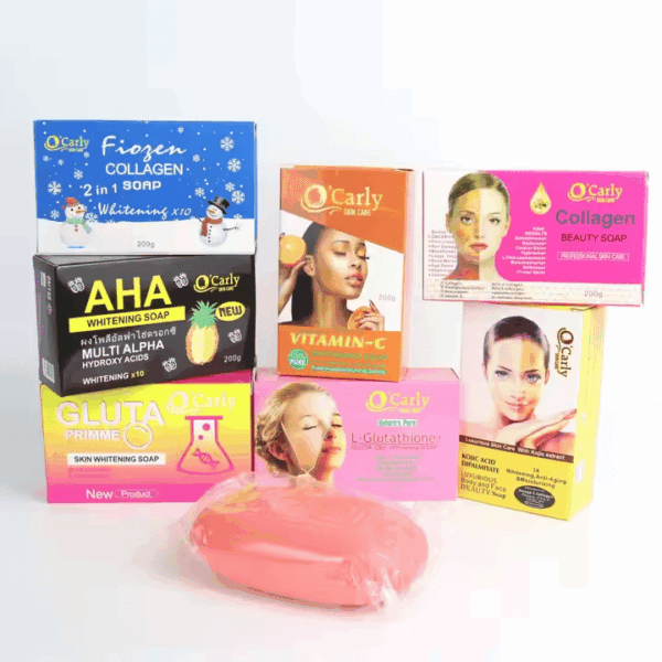 Custom Organic Dark Spot Whitening Soap – Kojic Acid, Collagen, Glutathione & Vitamin C Blend (For Black Skin)