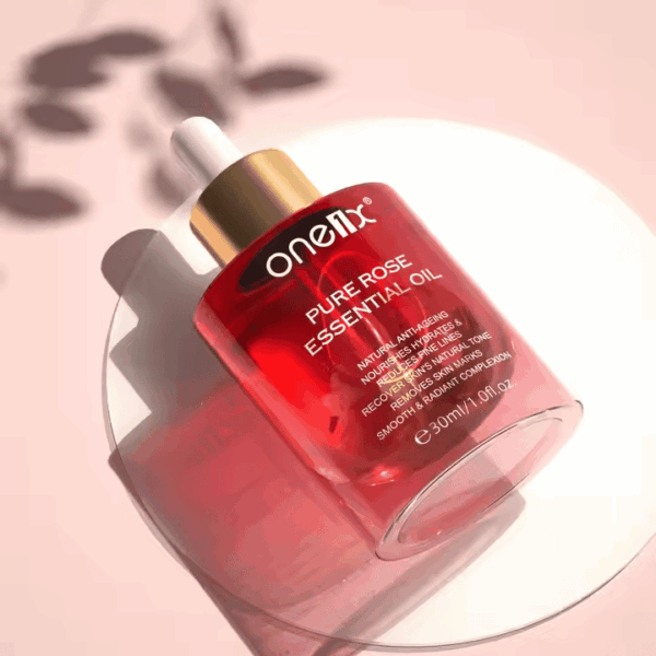 ONE1X Rose Essential Oil – Nourishing & Anti-Aging Face Moisturizer | Private Label Available - Image 3