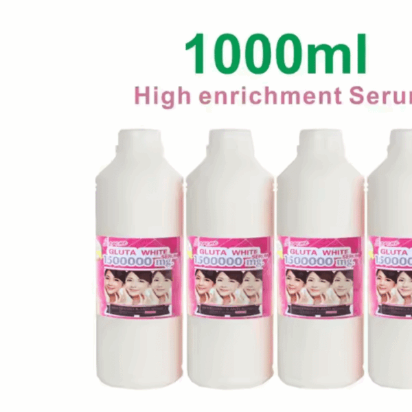 Glutha 5-Day Full Body Whitening Serum – Anti-Aging, Firming & Moisturizing Skincare for Dark Skin (1000ml) - Image 3