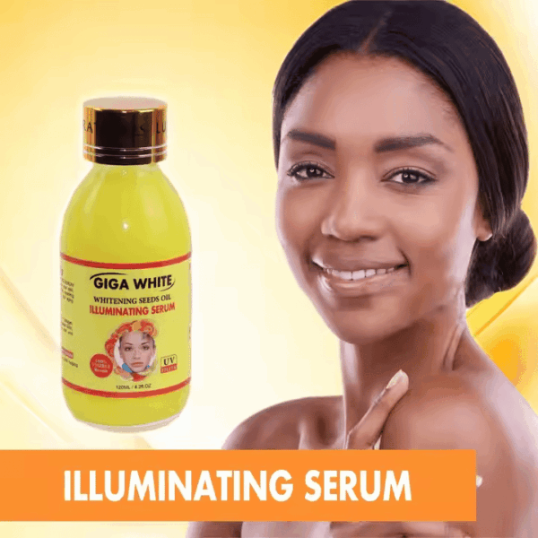 Giga White Illuminating Serum – Vitamin C Organic Whitening & Anti-Wrinkle Face Serum (30ml)