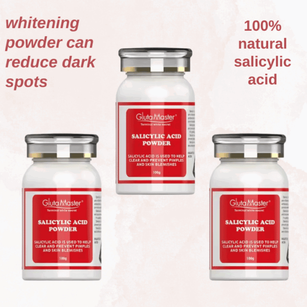 High Quality 100% Natural Salicylic Acid Whitening Powder – Brightening & Anti-Aging Formula - Image 4