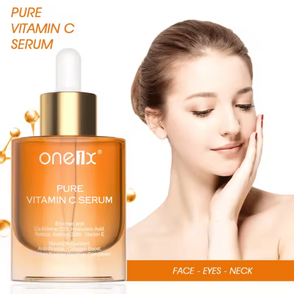 Fast Delivery Natural Organic Collagen Boost Serum – Anti-Wrinkle Vitamin C Face Serum with Hyaluronic Acid - Image 2