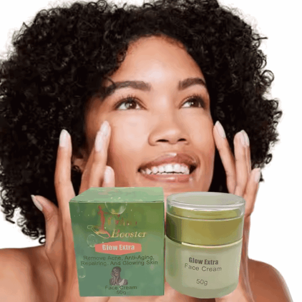 Gluta Booster Collagen Glow Extra Face Cream – Anti-Tache, Anti-Aging & Brightening Cream for Black Skin