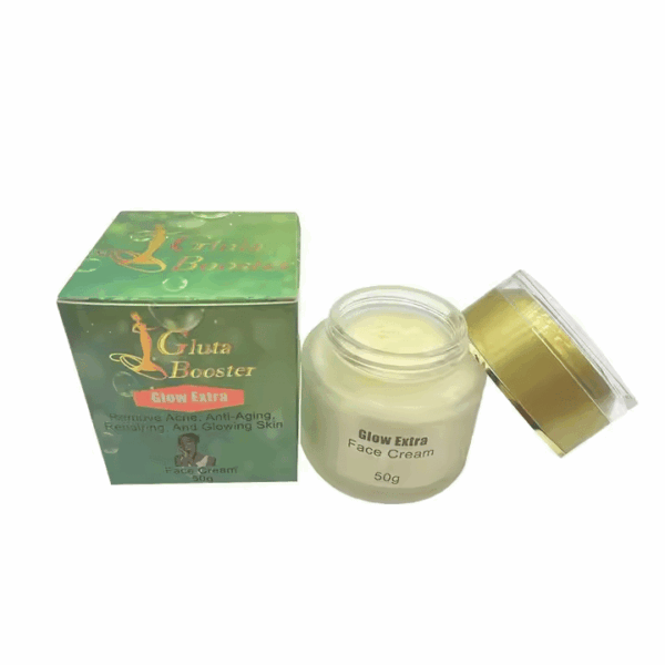 Gluta Booster Collagen Glow Extra Face Cream – Anti-Tache, Anti-Aging & Brightening Cream for Black Skin - Image 3