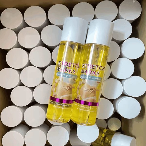 200ml Natural Essential Oil | Stretch Mark Removal, Brightening Serum Oil for Body & Breast | Papaya Growth Oil | OEM/ODM Available - Image 2