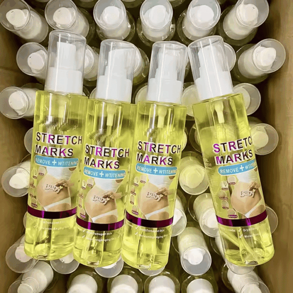 200ml Natural Essential Oil | Stretch Mark Removal, Brightening Serum Oil for Body & Breast | Papaya Growth Oil | OEM/ODM Available - Image 3