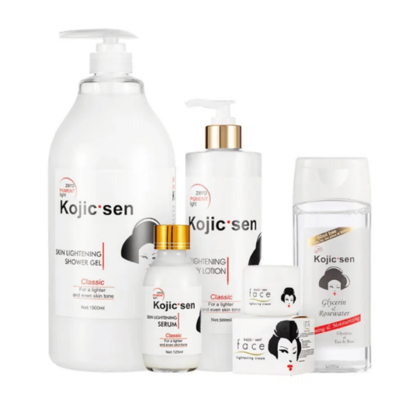 Whitening Body Lotion – Kojic Acid & Collagen Lightening Moisturizing Body Cream - Image 3