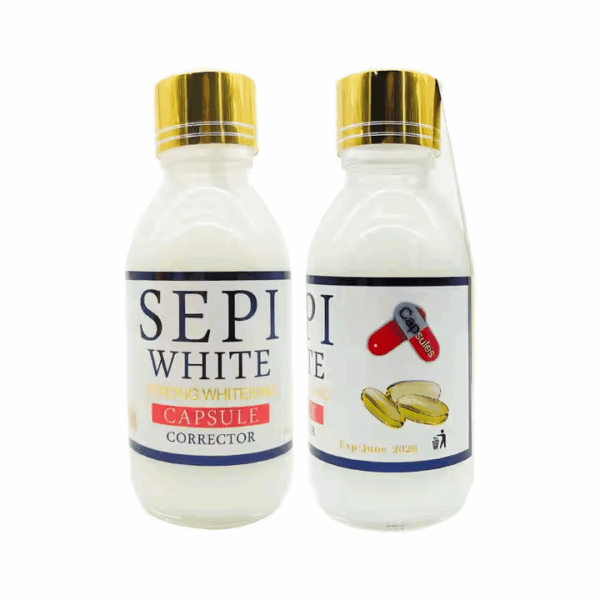 Sepi White Strong Whitening Capsules Serum Corrector – Antioxidants, Anti-Aging, Melasma Removal, Skin Firmness Improvement - Image 4