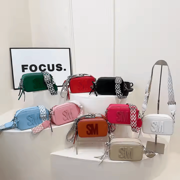 Fashion Ladies Shoulder Bag - Vegan Leather Designer Handbag | Luxury Style for Women - Image 3
