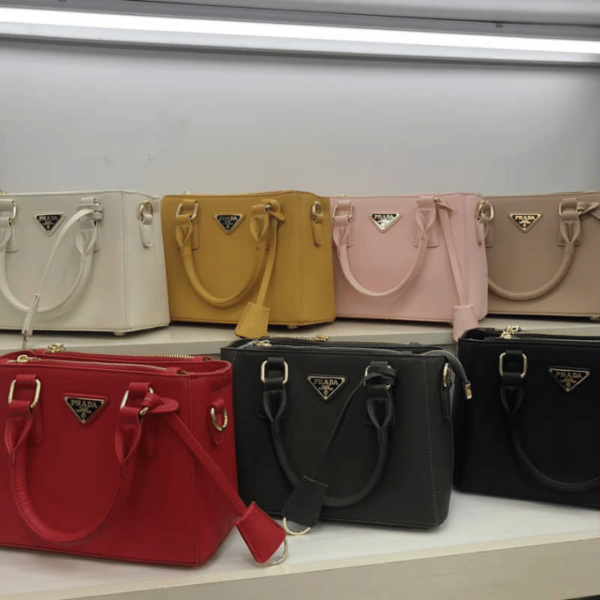Prada Galleria Small Saffiano Leather Bag – Luxury Designer Handbag with Strap