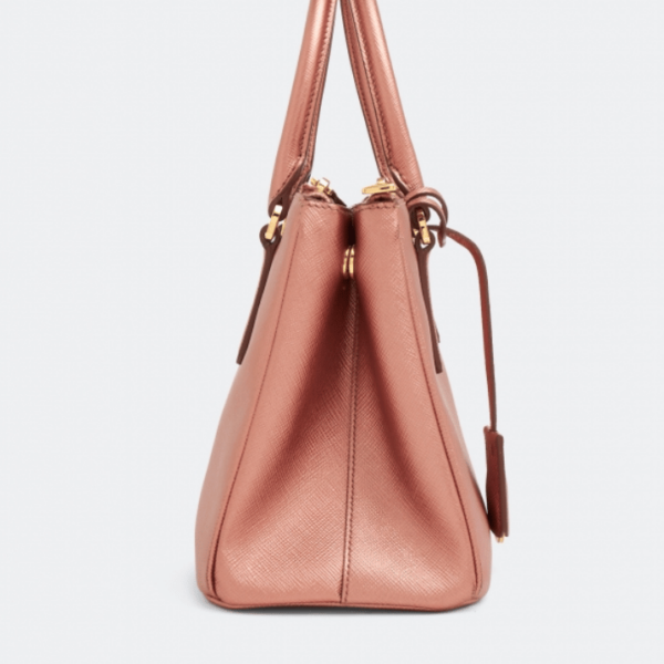 Prada Galleria Small Saffiano Leather Bag – Luxury Designer Handbag with Strap - Image 3