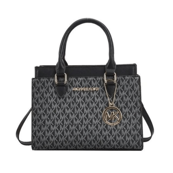 New Fashion Single Crossbody Foreign Wholesale Women's Bags PU Print – Imitation MK Kors Bag - Image 4