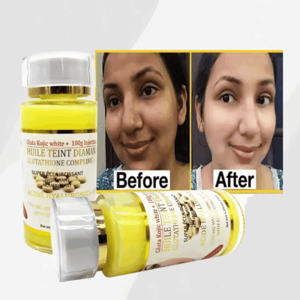Natural Complexion Oil With Gluta Tablet Strong Whitening Body Oil Suitable for Any Age Serum
