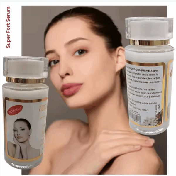 Glutathione Comprime Super Forte Lightening Serum – Fades Dark Spots, Acne Scars, Freckles & Blemishes