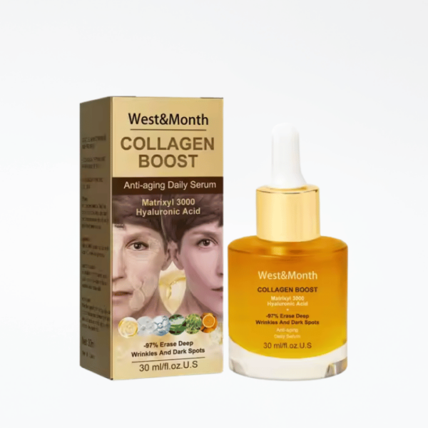 West&Month Tiktok Hot Selling Skin Barrier Repairing Deep Wrinkles and Dark Spots Erasing Elastic Skin Getting Serum