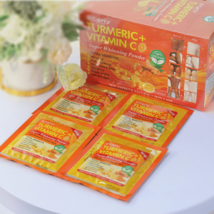 Hot Sell Rich in Turmeric & Vitamin C Skin Whitening Powder