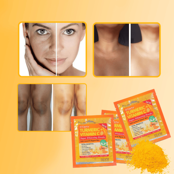 Hot Sell Rich in Turmeric & Vitamin C Skin Whitening Powder - Image 3