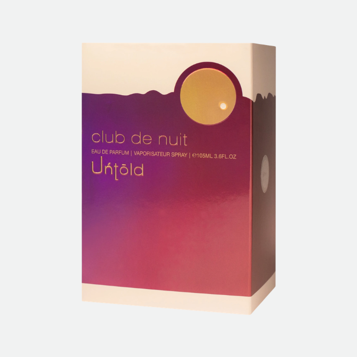 ARMAF Club de Nuit Untold Eau de Parfum 105ml – For Men - Image 4