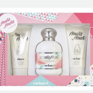 Cacharel Anais Anais for Women 3 Pc Gift Set – EDT Spray & Perfumed Body Lotion