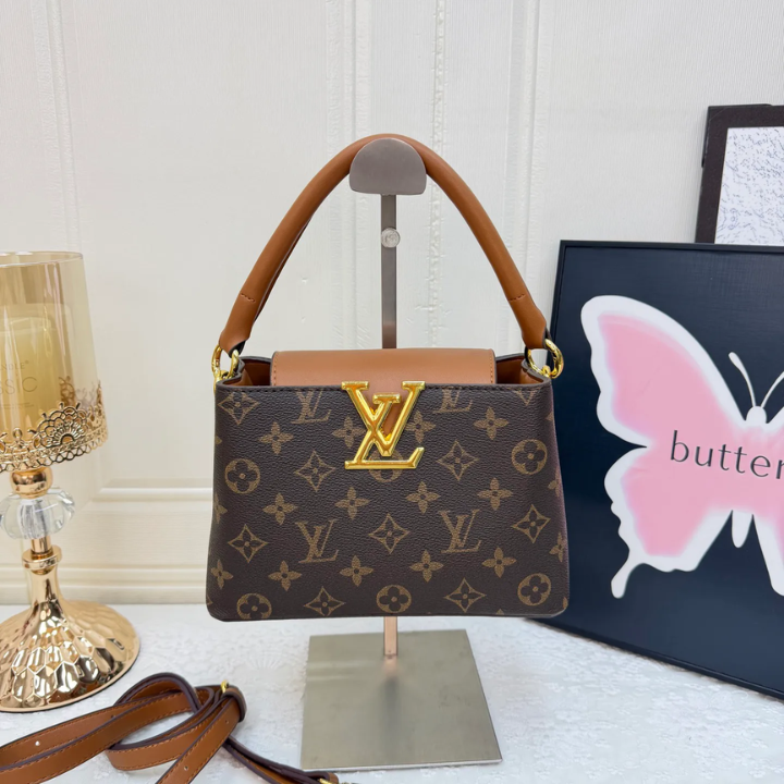 Women’s Designer-Inspired Shoulder Bag – Mid-Size Luxury Crossbody Handbag - Image 4